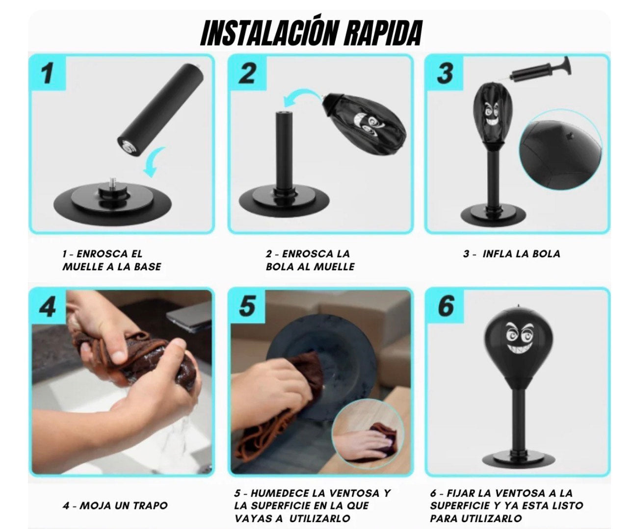 Saco Boxeo Anti-Estrés